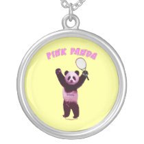 Pink Panda Bear Tennis Jewelry