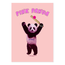 Pink Panda Cricket
