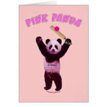 Pink Panda Cricket Cards