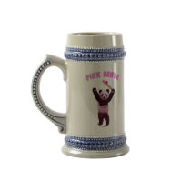 Pink Panda Cricket Coffee Mugs