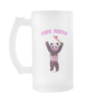 Pink Panda Cricket Coffee Mugs