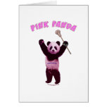 Pink Panda Lacrosse Cards