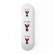Pink Panda Lacrosse Skateboard