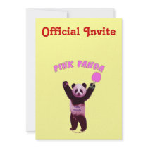 Pink Panda Ping Pong Announcements