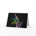 Pink Paradise Flower Greeting Card by digitaluniverses Pink Paradise Flower Greeting Card