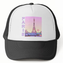 Pink Paris Sunset Products hats by FrenchBaby Pink Paris Sunset Products hats