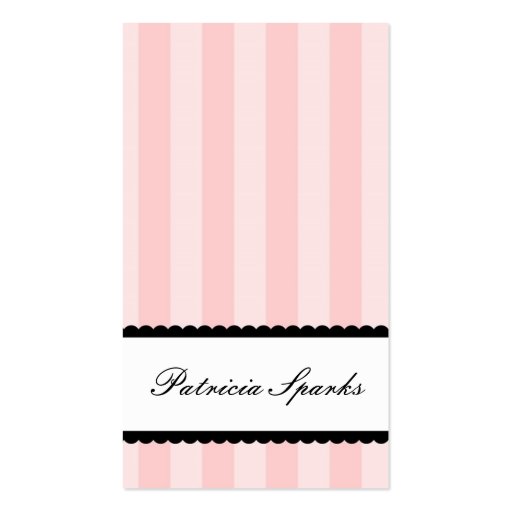 Pink Parlour Business Card (back side)