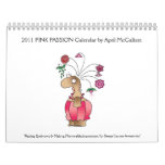 PINK PASSION Calendar by April McCallum