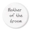 Pink Pastel Flowers Mother of Groom magnets