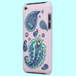 Pink Pastels Paisley CaseMate iPod Case casemate cases