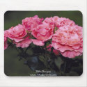 Pink Pastels Roses mousepads