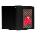 Pink Patent Shoulder Bag binder