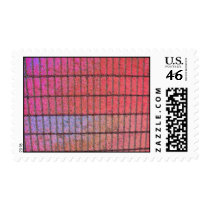 pink pattern postage