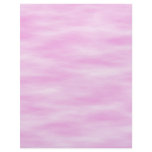 Pink pattern. Soft waves, clouds. Customized Letterhead