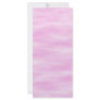 Pink pattern. Soft waves, clouds. Custom Rack Cards