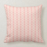 Pink Pattern Throw Pillow