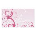 Pink patterns Profile Card business cards