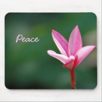 Pink Peace Mousepad by pulsDesign Pink Peace Mousepad