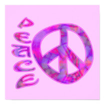 Pink Peace Poster posters by wingedturtle Pink Peace Poster posters