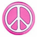 PINK PEACE SIGN photo sculptures by dogiron PINK PEACE SIGN photo sculptures
