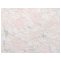 Pink Peach carnations flowers Letterhead Template