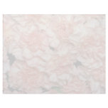 Pink Peach carnations flowers Letterhead Template