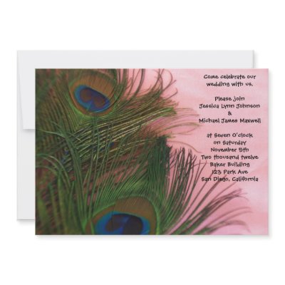 Bridal Shoes  Feathers on Wedding Invitations With Feathers