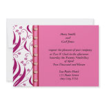 Pink Pearls Invites