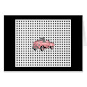 Pink Pedal Car Card card
