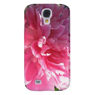 Pink Peony Galaxy S4 Covers