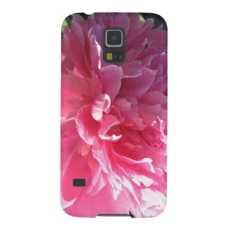 Pink Peony Galaxy S5 Covers