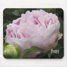 Pink Peony Mousepad