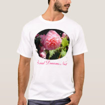 Pink Peony Pearls t-shirts by Floral_Dreamsnet Pink Peony Pearls t-shirts