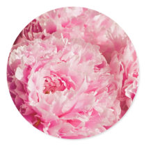 Pink Peony Stickers by mlane53 Pink Peony Stickers