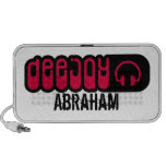 pink personalized DJ Speakers speakers