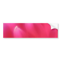 Pink Petals Stickers Bumper Sticker