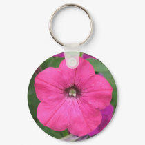 Pink Petunia keychains by princessklb07 Pink Petunia keychains