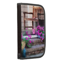 Pink Petunias and Watering Cans Organizer