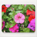 Pink Petunias mousepads by princessklb07 Pink Petunias mousepads