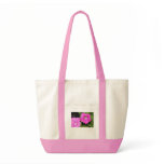 Pink Petunias Tote Bags