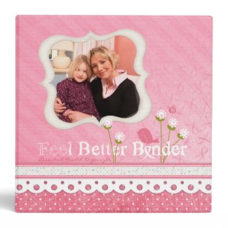 Pink Photo Feel Better Binder