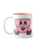 Pink Pig Coffee Mug mugs