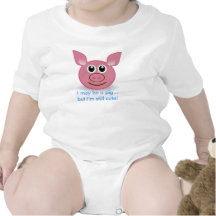 Pink Pig - I'm Still Cute design Baby Creeper