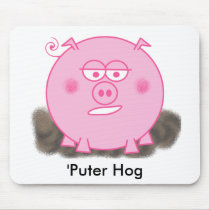 Pink Pig Mousepad