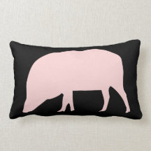 Pink Pig Pillow