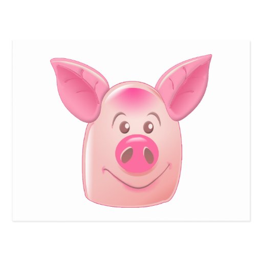 Pink Pig Post Cards