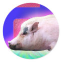 Pink Pig Sticker