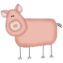 Pink Pig T-shirts and Gifts bag