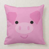 Pink Piggy MoJo Pillow pillows