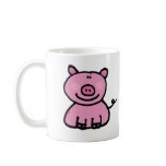 Pink piggy mug